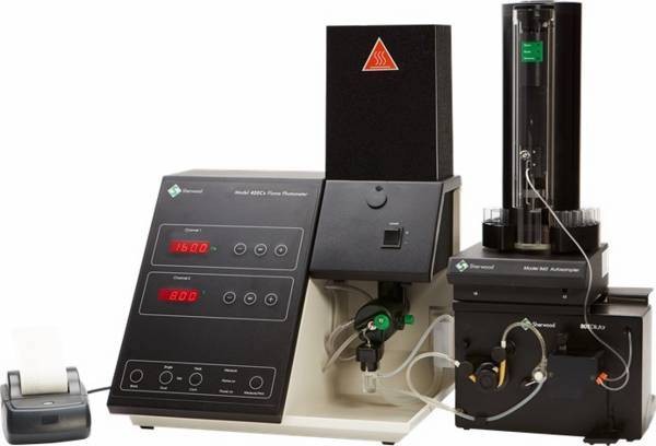 M420Cs Flame Photometer with Caesium Internal Reference